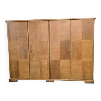 Armoire, buffet vintage XL en bois