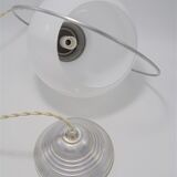 Opaline globe suspension
