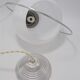 Suspension globe opaline