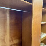 Vintage compass foot cabinet