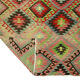 Anatolian handmade kilim rug 284 cm x 178 cm