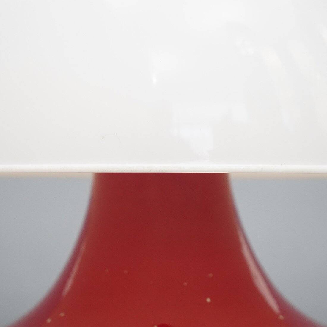 Red mushroom lamp, 1960s