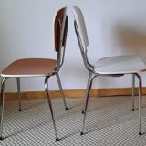Lot of formica chairs