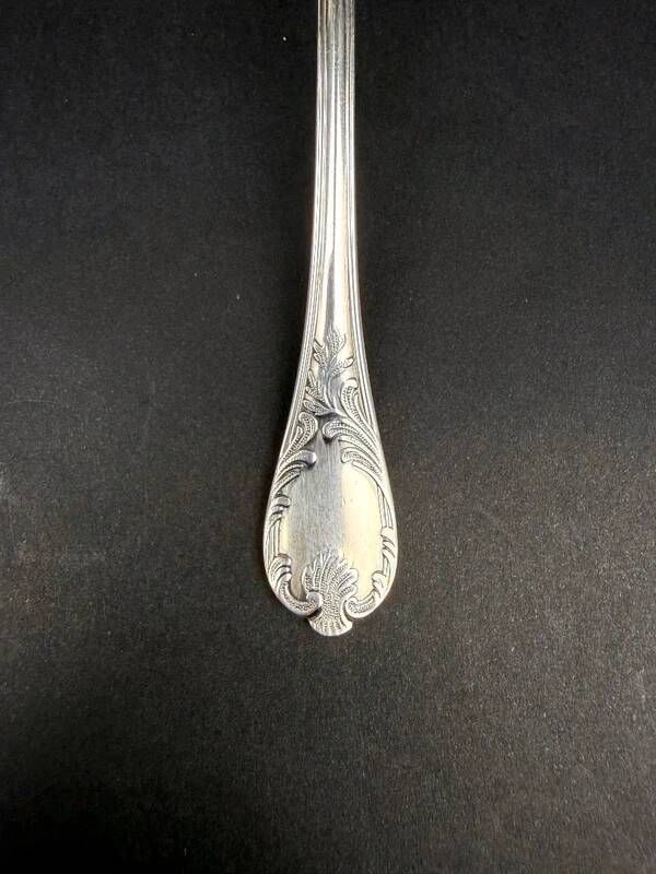 Christofle Marly, six silver-plated soda or cocktail spoons.
