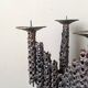 Brutalist modern artisanal chandelier design