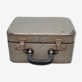 Vintage cardboard suitcase