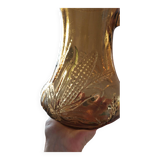 Amber glass pitcher