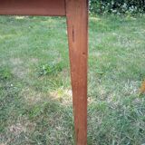 Table formica feet solid oak