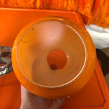 Orange egg table lamp