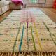 Beni Ouarain Berber rug 100% wool
