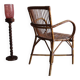 Vintage rattan armchair