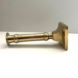 Antique, brass candlestick in the classicist style, Germany, early 20th century.