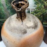 Large amphora, pitcher in glazed earth