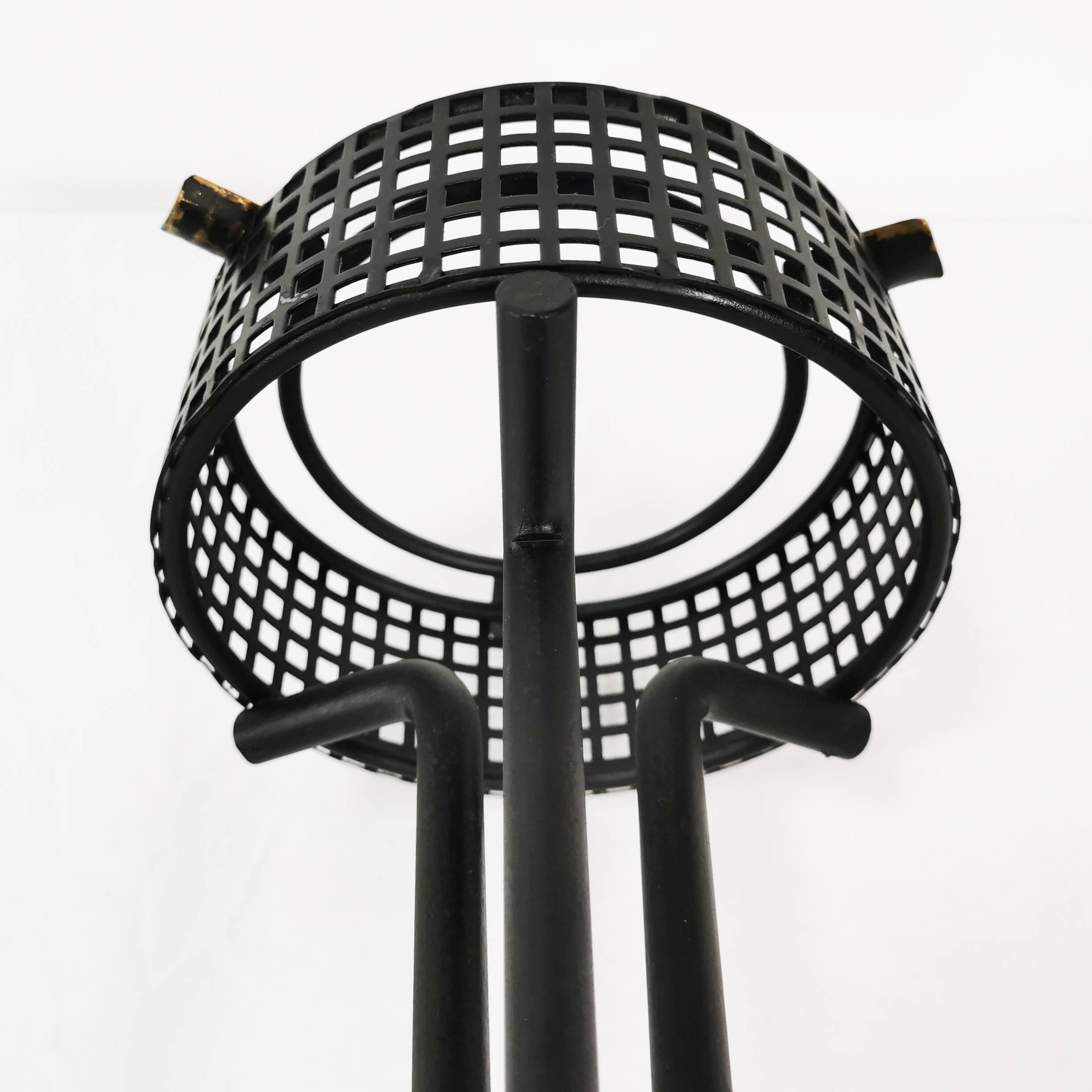 Modernist openwork floor ashtray, Germany, 1970s