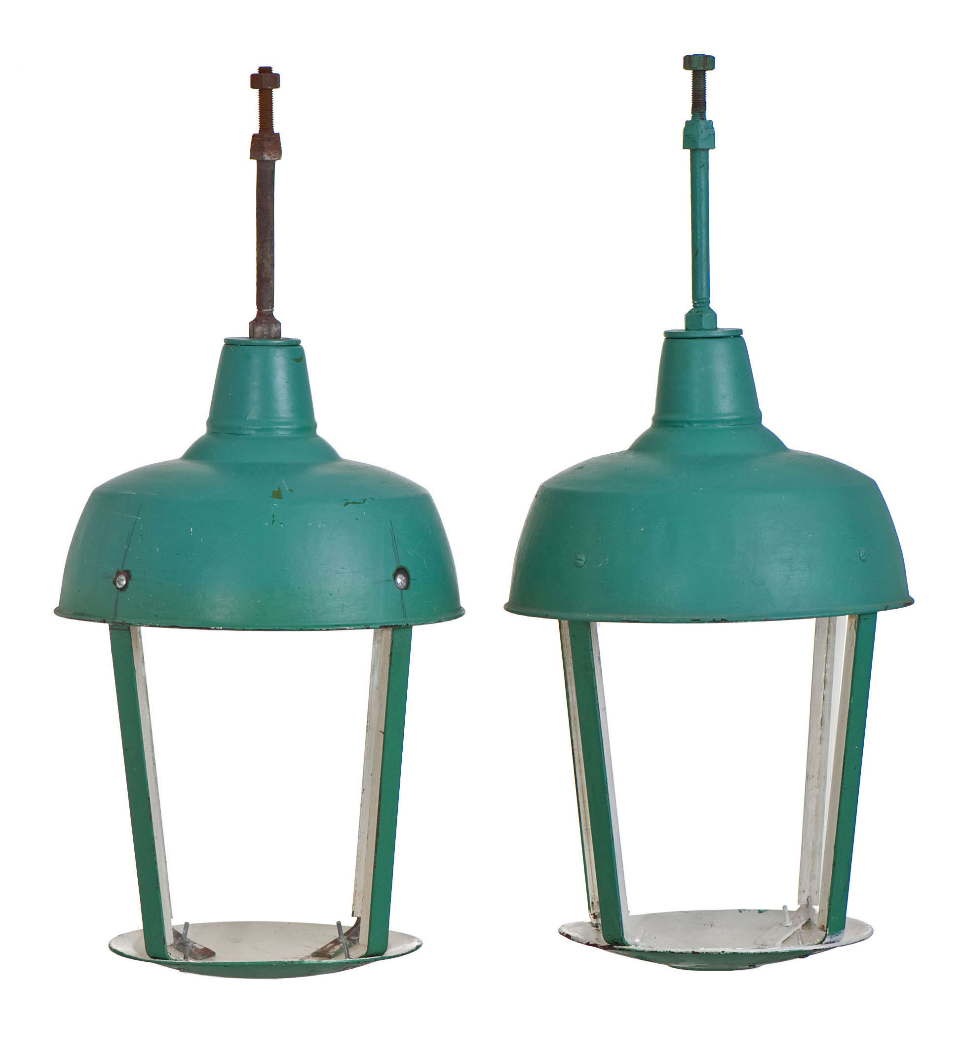 Pair of ancient lanterns