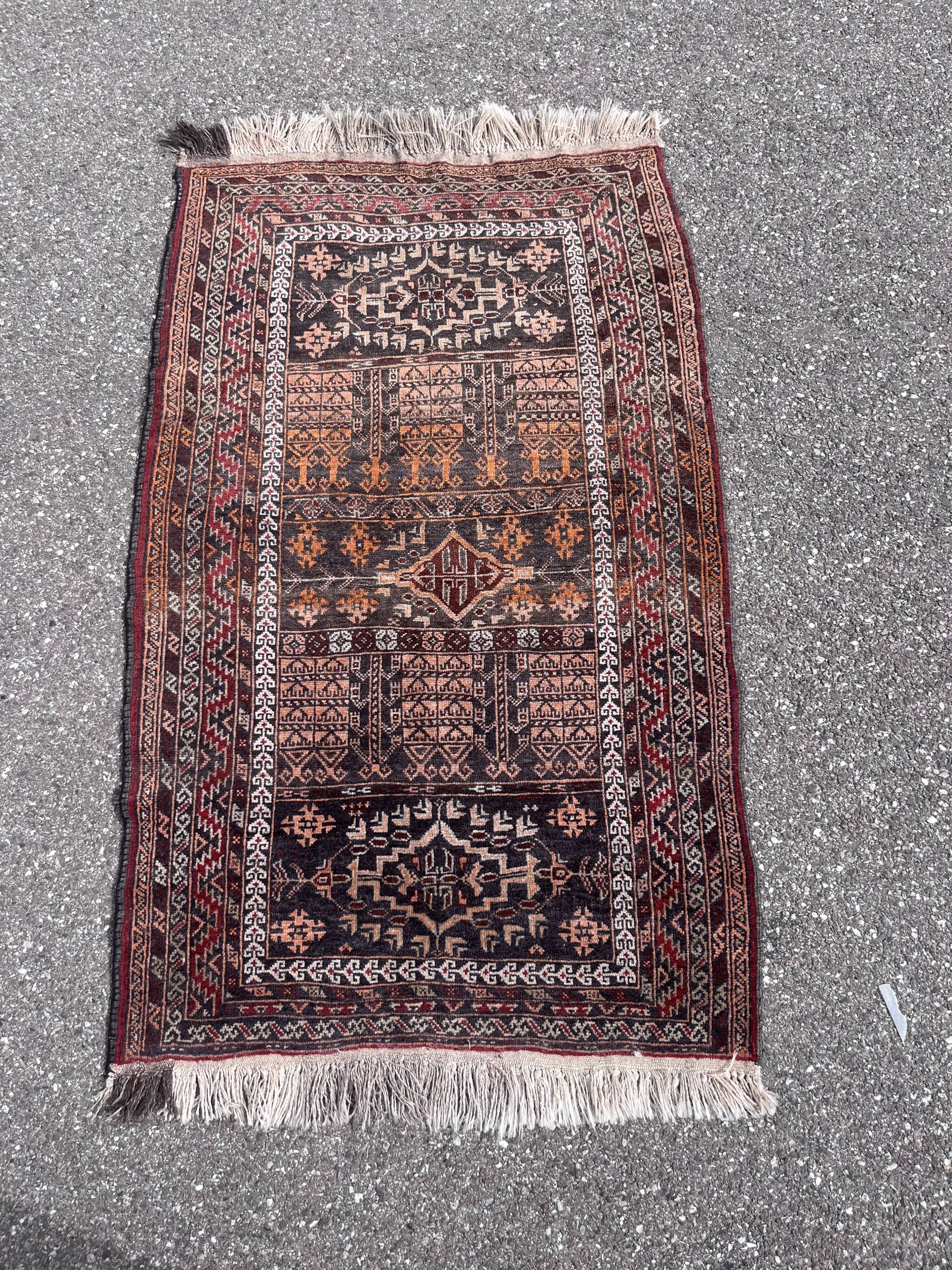 Vintage carpet from Afghanistan 150/90cm