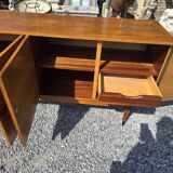Vintage 4-door sideboard from the 60s in oak