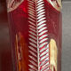 Baluster vase - cut blown crystal