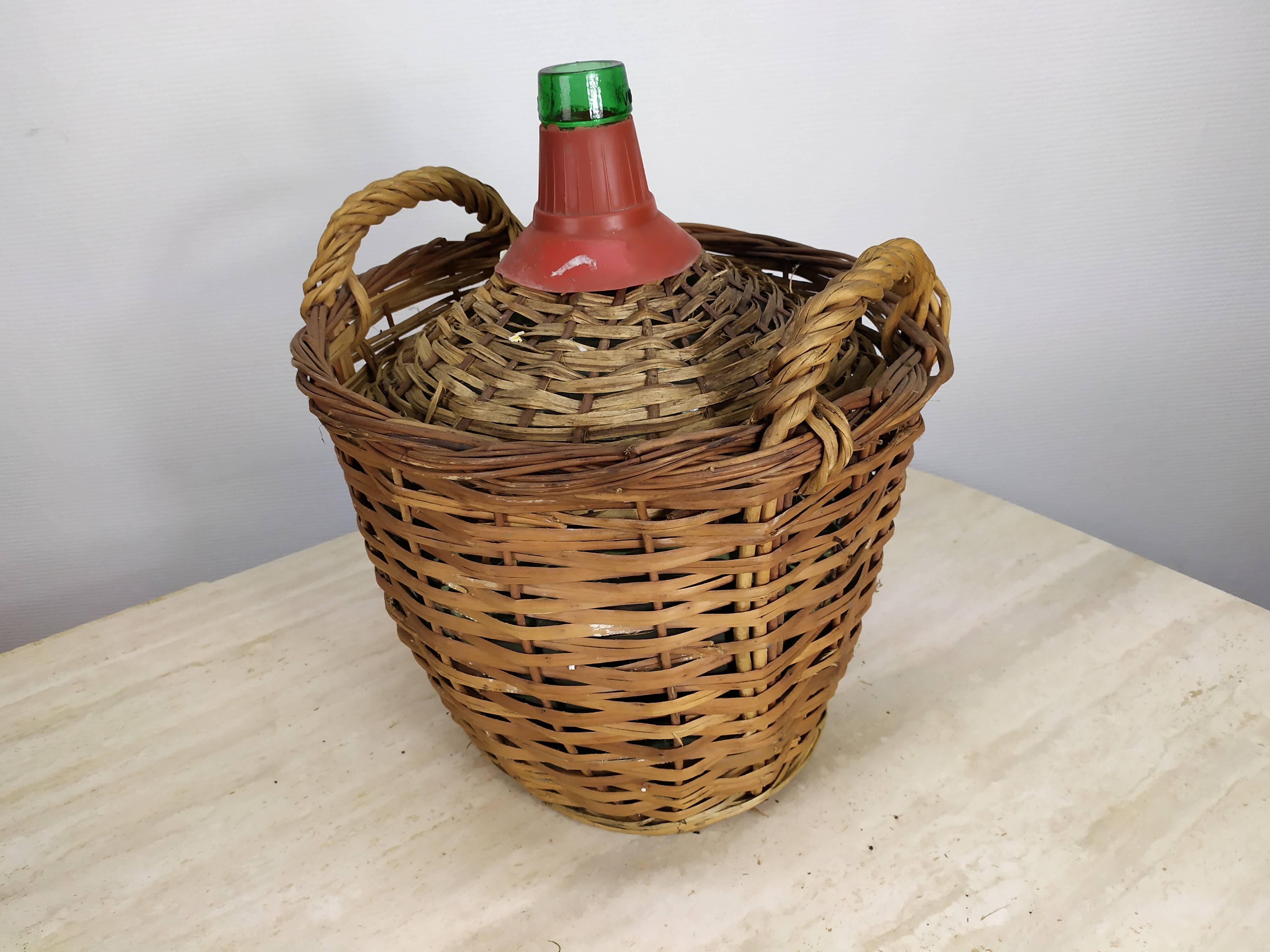Dame jeanne osier 20 litres