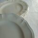 Sarreguemines Ivory Plates