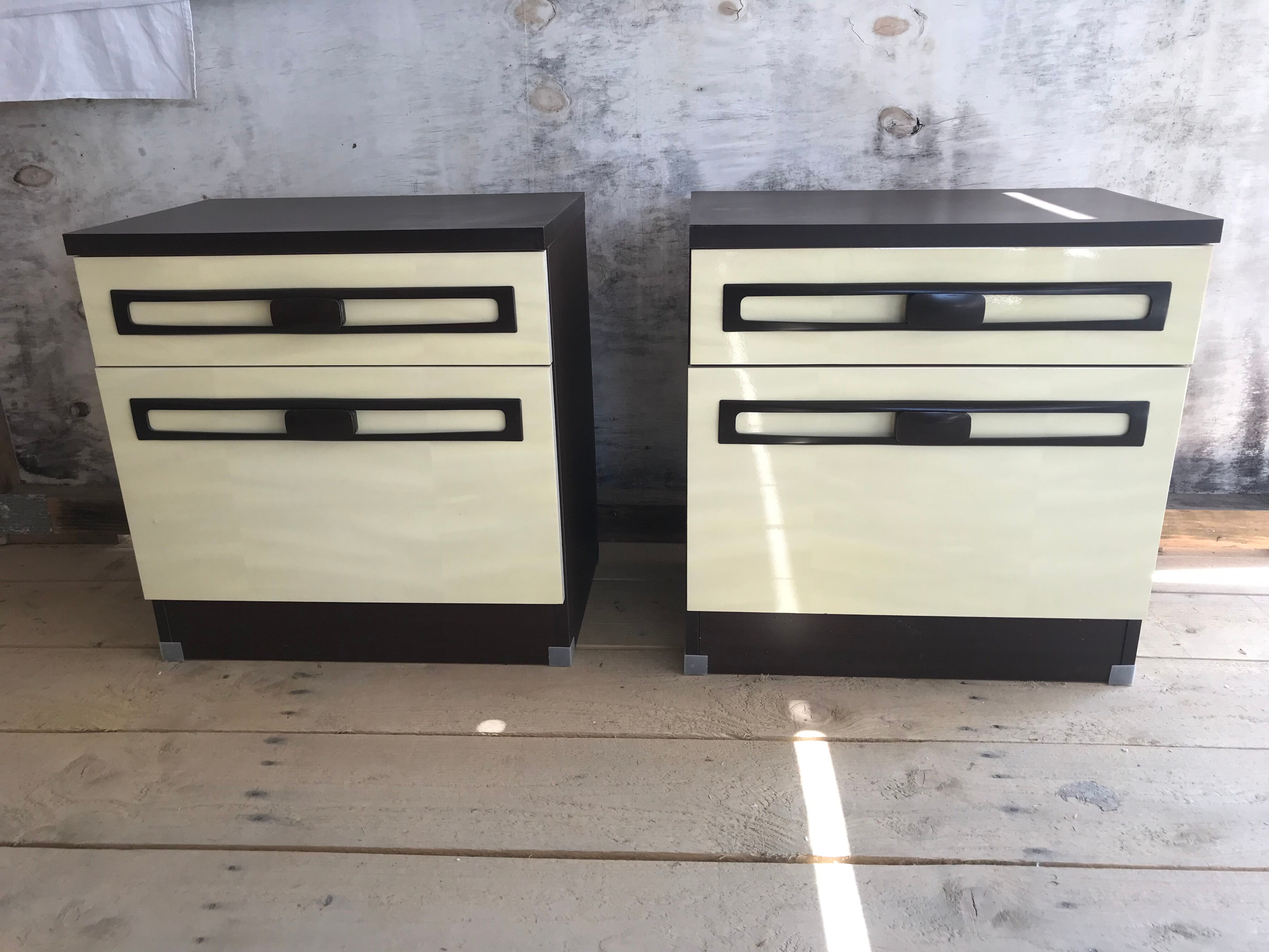 Bedsides pair