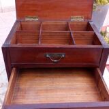 Small low cabinet for sewing from the 1930s.