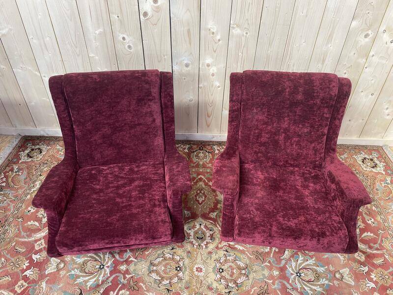 Paire de fauteuils 1960 arflex