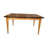 Table dining compass feet of the 60s