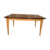 Table dining compass feet of the 60s