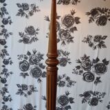 Cherry wood floor lamp