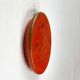 "Mid-Century Modern Danish Studio Pottery Orange Wall Hanger from Signe Boesen Northroup, 1960s"