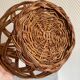 Panier osier rond