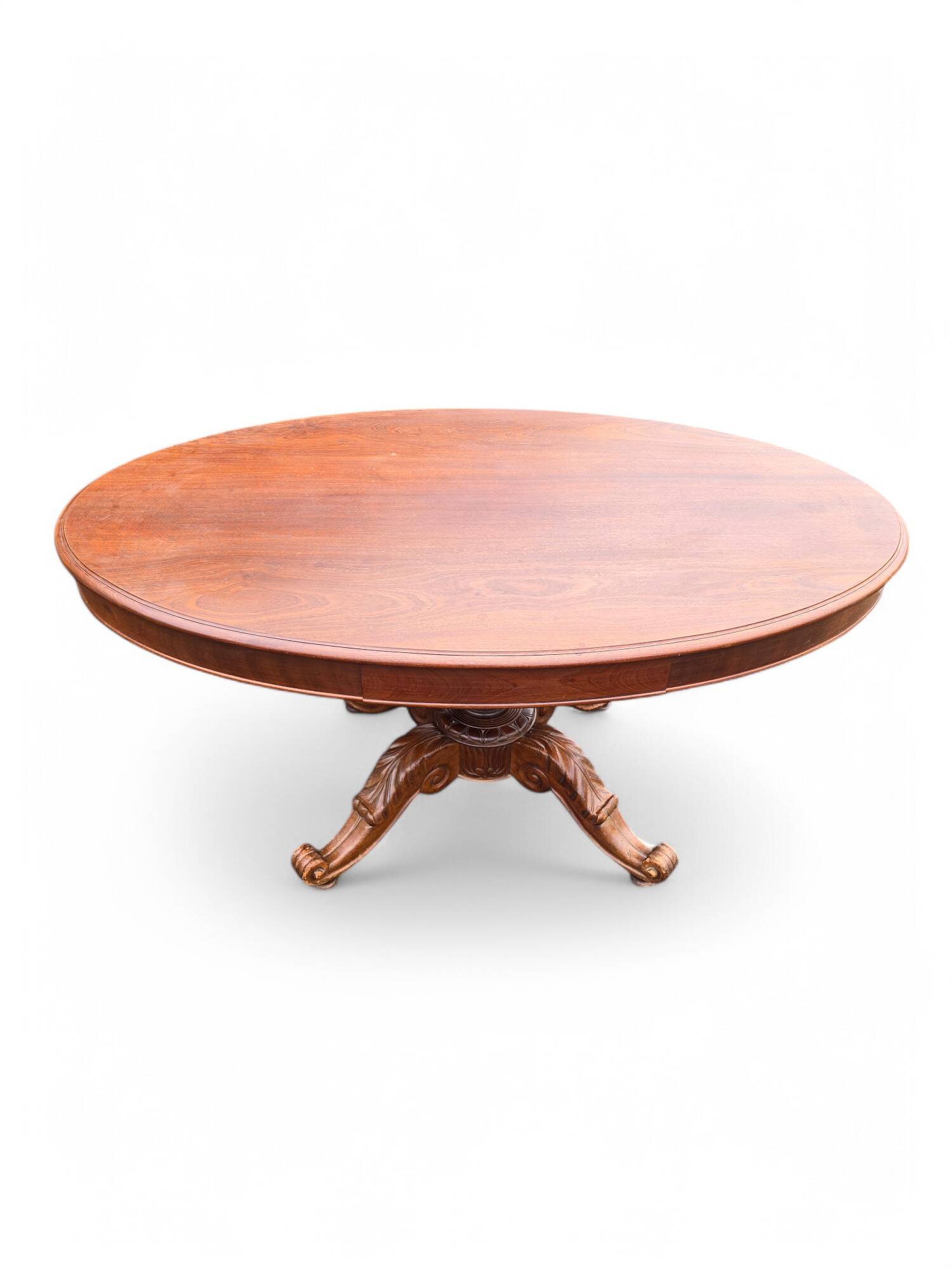 19th century oval dining table