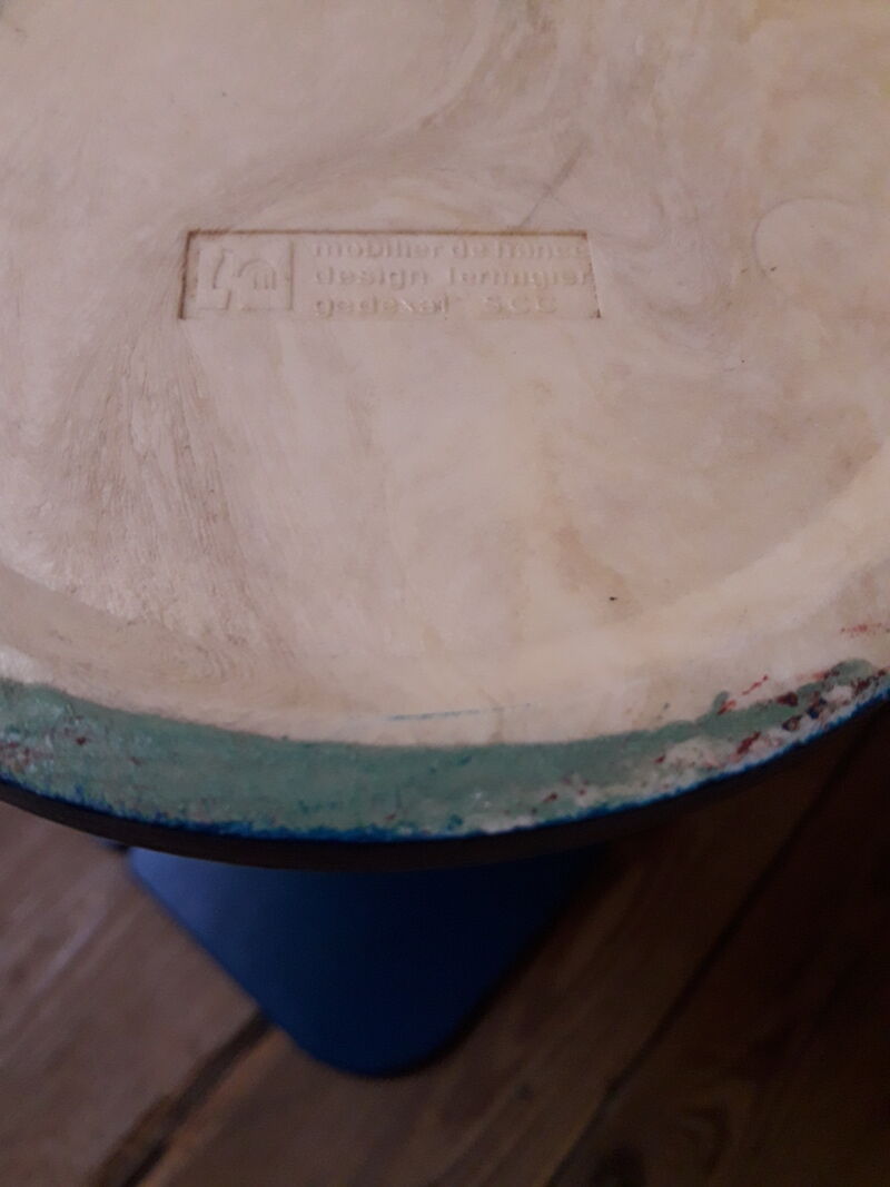 round table base by Etienne Fermigier 1970