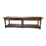 Table drapière noyer XL 285 cm