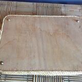 String and formica tray