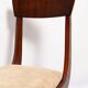 Mid-Century Gazelle beige chair in wood, Europe, 1960s