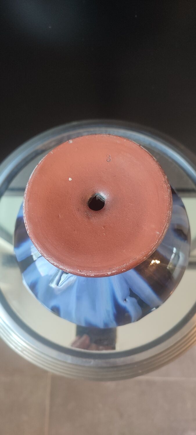 Vintage ceramic crocus pot