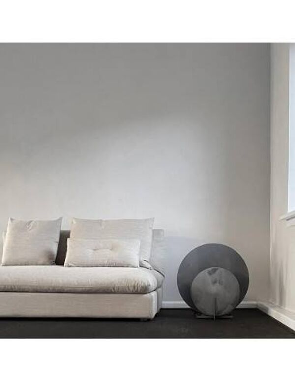 Lampe de table, lampe de table - oxydée, œuvre contemporaine