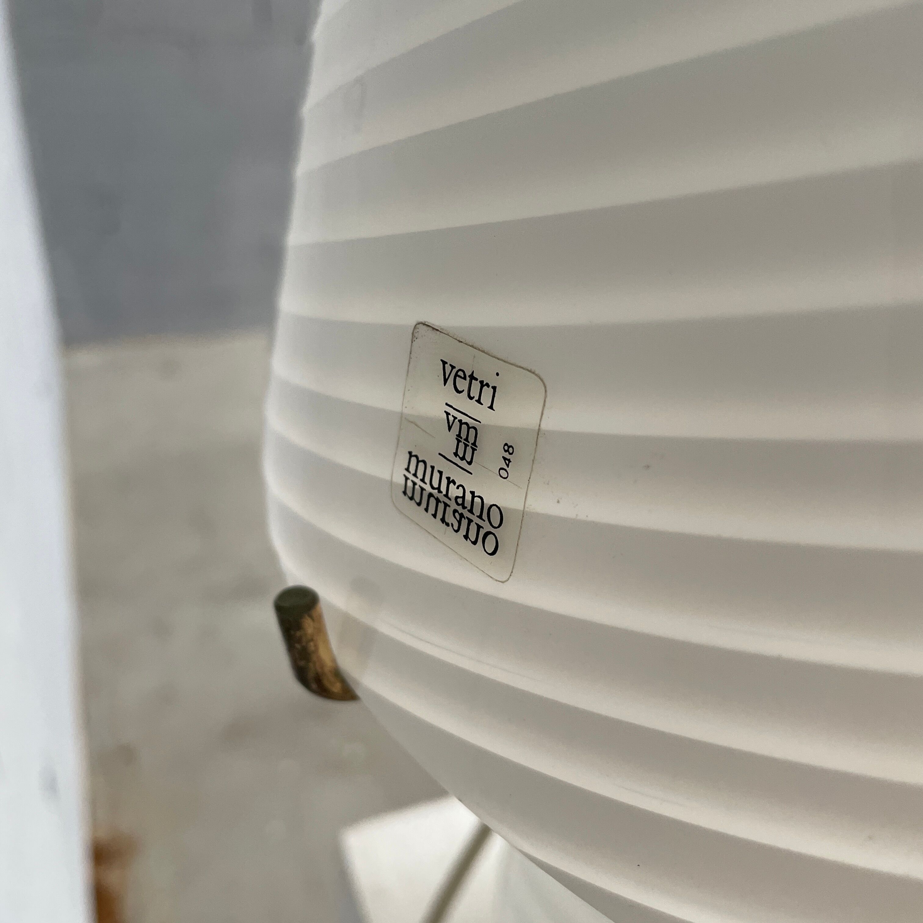 Large table lamp, Murano