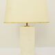 Natural "pierre de france" table lamp - 1970s