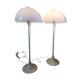Pair of "Panthella" floor lamps by Verner Panton