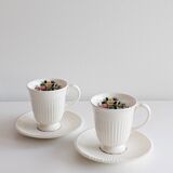 2 vintage '60 Wedgwood mugs. Conway model.