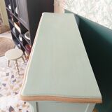 Bibus revisited blue and wood