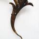 Apply wall floral vintage iron Italy, 1940