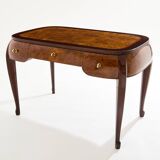 Süe & Mare desk in amboyna burl and rosewood 1921