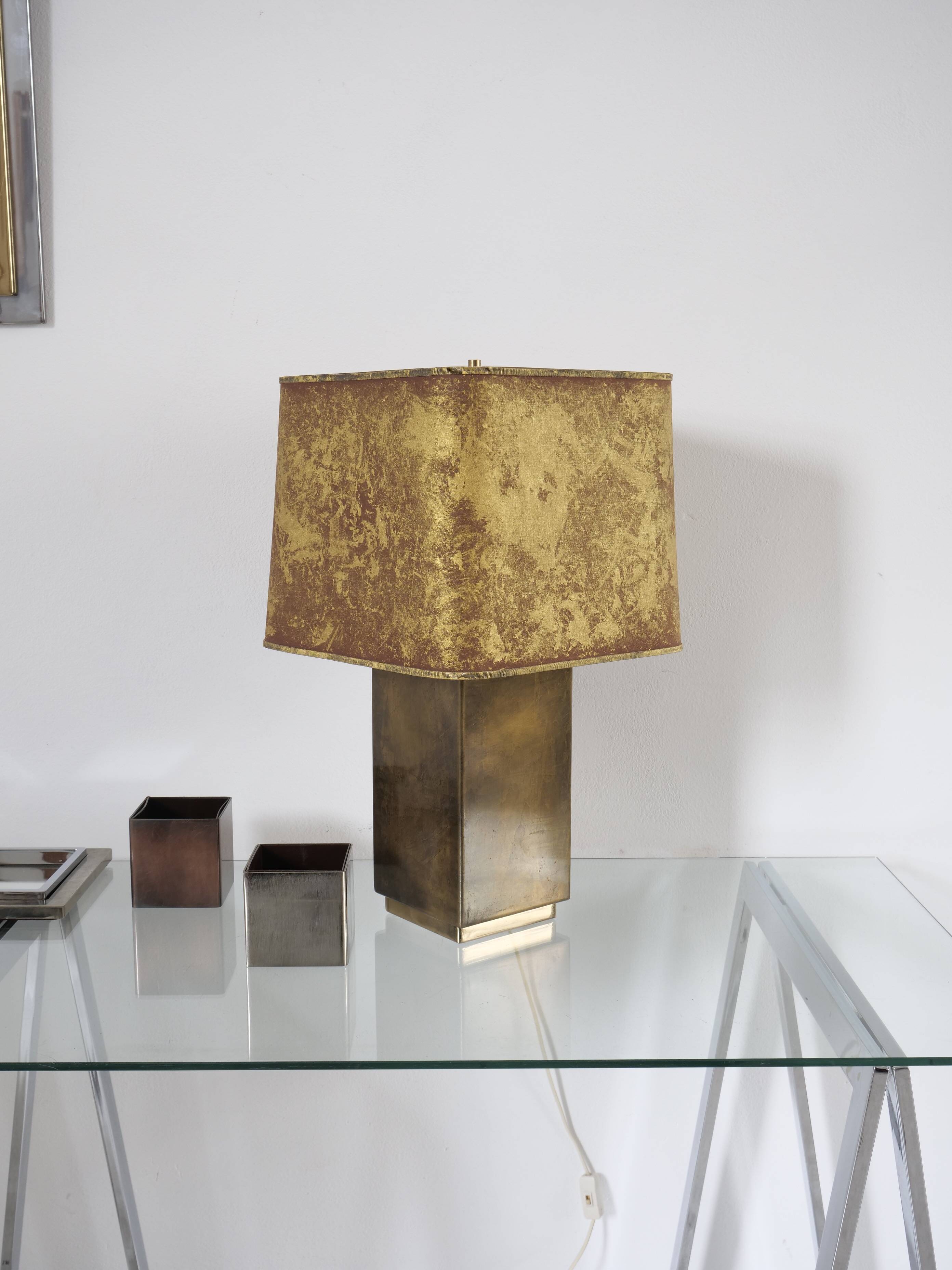 Belgochrom luxury design Gold lamp