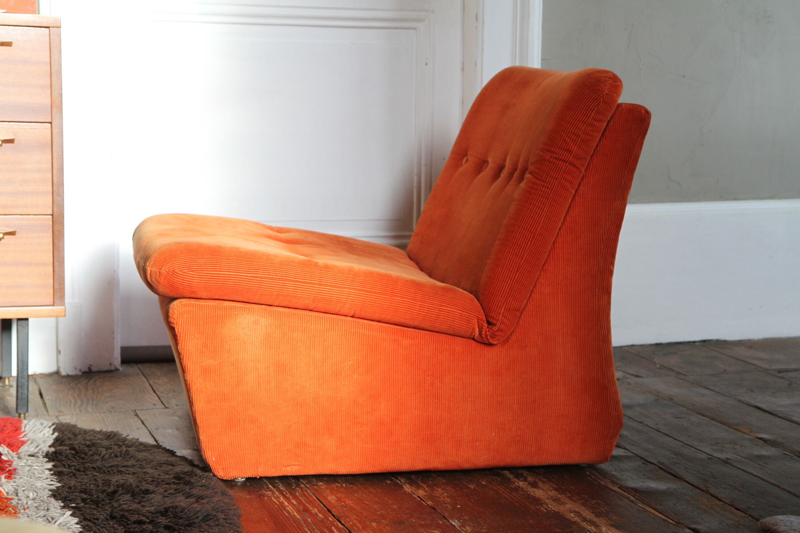 70s corduroy heater