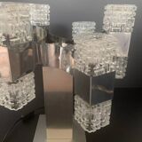 Chandelier transformed into a Sciolari 12-light lamp