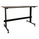 Vintage Carrara marble coffee table, Italy 1960